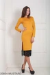 Жіноче плаття Подіум Similar 20854-MUSTARD S Гірчичний - зображення 3