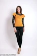 Женская кофта Подіум Monaris 21100-MUSTARD S Горчичный - изображение 4