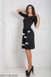 Женское платье Подіум Sevani 20417-BLACK S Черный - изображение 4