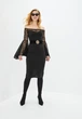 Женское платье Подіум Fleur 25493-BLACK S Черный - изображение 3