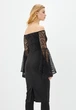 Женское платье Подіум Fleur 25493-BLACK S Черный - изображение 4