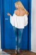 Женская блузка Подіум Rene 21289-WHITE XS Белый - изображение 3