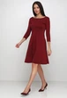Женское платье Подіум Fenberries 13746-BORDO S Бордовый - изображение 1