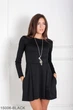 Женское платье Подіум Alay 15006-BLACK S Черный - изображение 1