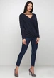 Жіноча кофта Подіум Aiden 23730-DARKBLUE S Тёмнo-cиний - изображение 1