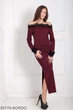 Женское платье Подіум Viola 20779-BORDO S Бордовый - изображение 2