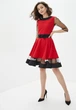 Женское платье Подіум Comely 23981-RED M Красный - изображение 3
