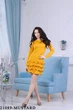 Жіноче плаття Подіум Arisa 21089-MUSTARD S Гірчичний - зображення 3