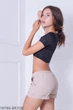 Женские мини-шорты с карманами Подіум 19780-BEIGE XXL Бежевый - изображение 5