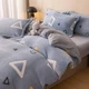 Постельное белье велюр плюшевое теплое Полуторный Серый П4К-mur-kid-plush-002 (П4К-mur-kid-plush-002) - изображение 3