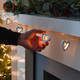 Гирлянда на батарейках деревянные сердечки Niki Light 20лед 3м тепло белый (Батарейки в комплекте) - изображение 8