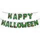 Фольговані Надувні Кульки Happy Halloween Зелений - зображення 1