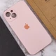 Чехол Fiji Silicone Case Full Camera для Apple iPhone 15 бампер накладка с защитой камеры Chalk Pink - изображение 2