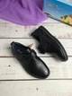 Туфлі для хлопчика EeBb 32р - 21.8 см Чорні (217) - изображение 3