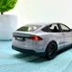 Машина Автосвіт Tesla Model X інерційна відчиняються двері капот багажник 17см Сіра (AP-2004) - зображення 4