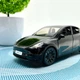 Машина Автосвит Tesla Model Y инерционная открываются двери капот багажник 17см Черная (AP-2001) - изображение 8