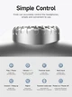 Стерео Bluetooth Гарнітура Hoco W35 Max Silver (37764) - зображення 5