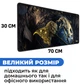 Ігрова поверхня (Килимок для мишки) SHLab Globe SHM-931 (70x30 см) (37849) - зображення 4