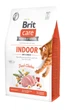 Корм сухий Brit Care Cat Indoor Anti-stress Chicken з м'ясом курки для котів які постійно перебувають у поміщенні 2кг арт.171302 - зображення 1