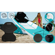 Надувна дошка SUP THUNDER Coast 320 см з веслом Mint - зображення 5
