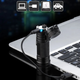 Водонепроницаемая электрическая USB-зажигалка С фонариком в подарочной упаковке Black KT6007902 - изображение 5