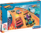 Puzzle Clementoni Maxi Super Kolor Hot Wheels 24 elementy (8005125285235) - obraz 1