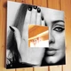 Зеркало "Певица Адель. Adele" подарок для фанатов поп музыки, декор интерьера в спальню - изображение 1