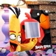 Зеркало "Герои мультфильма Angry Birds" украшение в детскую комнату, спальню, игровую, кафе - изображение 3