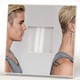 Зеркало с фото "Певец Джастин Бибер. Justin Bieber" подарок для фанатов поп музыки, украшение интерьера в спальню, кафе - изображение 2