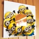 Зеркало "Мультфильм Миньоны. Minions" украшение интерьера детской комнаты, спальни, игровой, романтический подарок - изображение 1