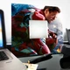 Декоративное зеркало "Железный человек. Iron Man. Мстители" для фанатов Marvel комиксов, декор в спальню, детскую комнату - изображение 3