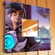 Зеркало "Overwatch" подарок фанату компьютерных игр, декор для геймера - изображение 1