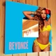 Декоративное зеркало "Бейонсе. Beyonce" для фанатов, поп музыка, украшение интерьера в бар, клуб, кафе, спальню - изображение 1