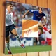 Декоративное зеркало "Зинедин Зидан. Zinedine Zidane" для фанатов футбола, украшение бара, кафе, спорт клуб, подарок - изображение 1