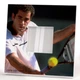 Декоративное зеркало "Теннисист Пит Сампрас. Pete Sampras" для любителей тенниса украшение интерьера для спорт клуба - изображение 2