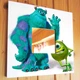 Декоративное зеркало "Мультфильм. Корпорация монстров. Monsters" в детскую, спальню, кафе - изображение 1