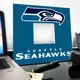 Зеркало "Seattle Seahawks" американский футбол NFL команды, для фанатов НФЛ, подарок для спальни, спорт клуба, бара - изображение 3