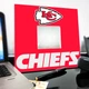 Зеркало "Kansas City Chiefs" американский футбол NFL команды, для фанатов НФЛ, подарок для спальни, спорт клуба, бара - изображение 3