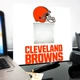 Зеркало "Cleveland Browns" американский футбол NFL команды, для фанатов НФЛ, подарок для спальни, спорт клуба, бара - изображение 3