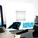 Зеркало "Carolina Panthers" американский футбол NFL команды, для фанатов НФЛ, подарок для спальни, спорт клуба, бара - изображение 3