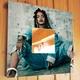 Декоративное зеркало "Певица Рианна. Rihanna" стильный подарок декор интерьера для фанатов хип-хоп, рэп, поп-музыки - изображение 1