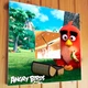 Часы "Герои мультфильма Angry Birds" украшение интерьера в детскую комнату, спальню, стильный подарок - изображение 2