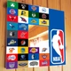 Декоративне дзеркало баскетбол NBA команди для фанатів НБА подарунок любителю спорту для спальні, вітальні, клубу - зображення 1