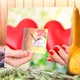Часы настенные с рисунком для влюбленных "Люблю тебя. Два сердца. День Валентина" годовщина свадьбы - изображение 3
