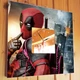 Годинник "Дедпул. Deadpool. Marvel. Марвел" подарунок фанатам коміксів, супергероїв крутий декор для дитячої кімнати, спальні - зображення 2
