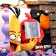 Часы "Герои мультфильма Angry Birds" украшение в детскую комнату, спальню, игровую, кафе - изображение 3