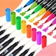 Набор юного художника акварельные скетч-маркеры двусторонние Color pencil 48 маркеров с сумкой для рисования - изображение 3