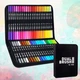 Набор юного художника акварельные скетч-маркеры двусторонние Color pencil 48 маркеров с сумкой для рисования - изображение 7