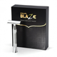 Бритва для гоління Т-подібна Pearl Blaze Double Edge Safety Razor Brass Metal - изображение 3
