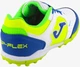 Сороконожки (шиповки) детские Joma TOP FLEX JR бело-желто-синие 38 TPJW2402TF - изображение 3